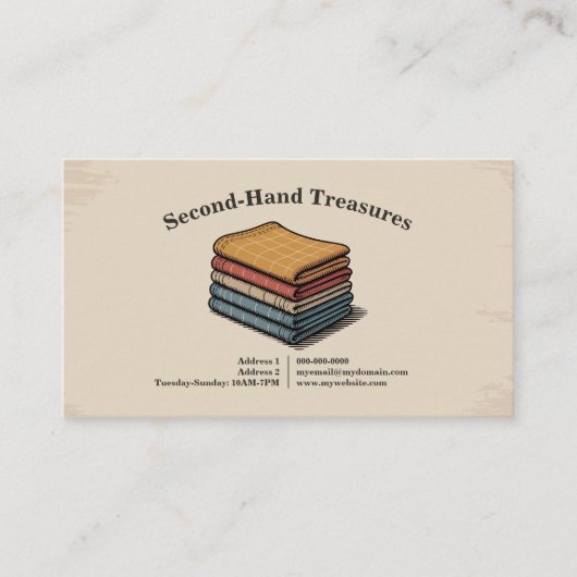 Thrift Store 名刺 (正面)
