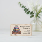 Thrift Store - Vintage-Style 名刺 (スタンド正面)