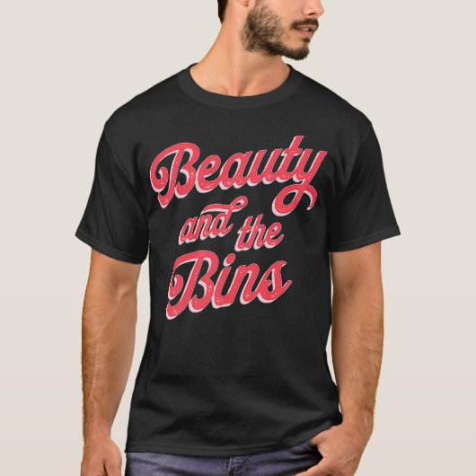 Thrifting Beauty And The Bins Reseller Thrifter Tシャツ (正面)