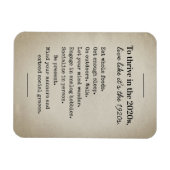 Thrive in 2026 Back to Basics マグネット (横)