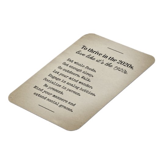 Thrive in 2026 Back to Basics マグネット (左側)