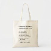 Thrive in the 2020s Analog Hobbies  トートバッグ (正面)