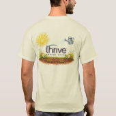 Thrive is Blooming TShirt Tシャツ (裏面)