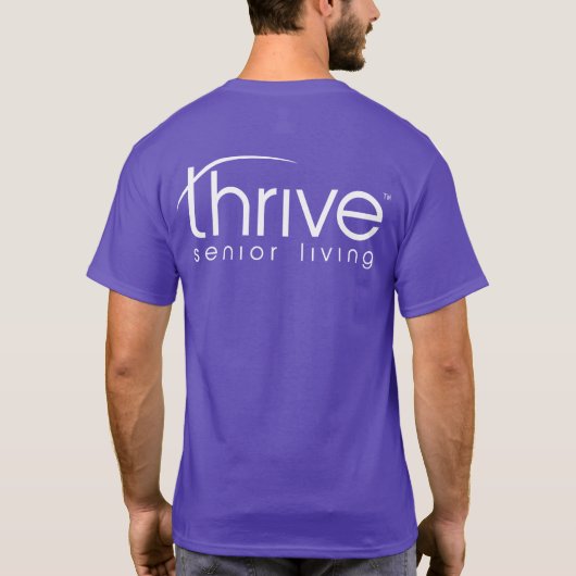 Thrive TShirt with Vinyl Tシャツ (裏面)