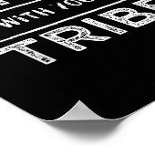 Thrive With Your Tribe Shirt Gift  ポスター (角)