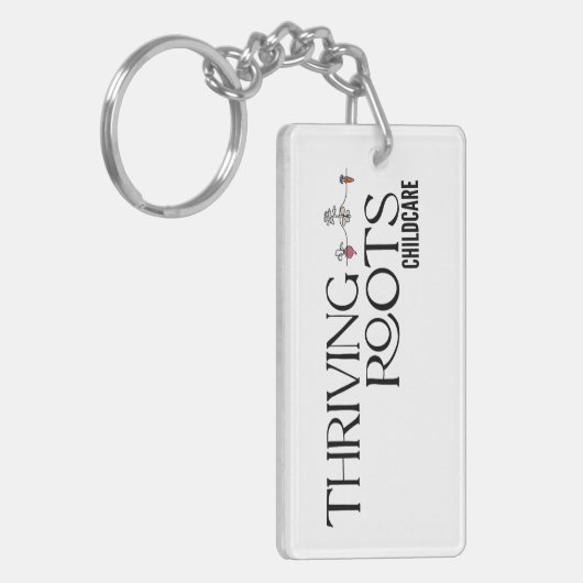 Thriving Roots Mom Keychain キーホルダー (正面左)