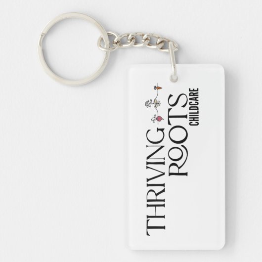 Thriving Roots Mom Keychain キーホルダー (正面)