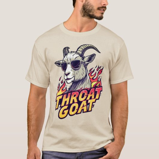 Throat Goat Tシャツ (正面)