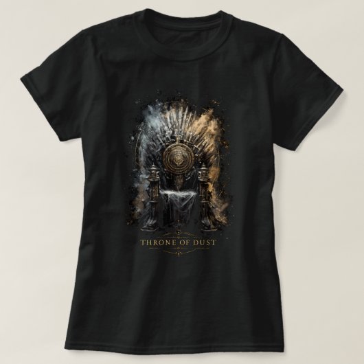 Throne of Dust Dark Fantasy Women's Tシャツ (デザイン正面)