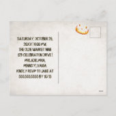 Throned Demon Queen in Candlelight - Invitation シーズンポストカード (裏面)