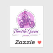  Throttle Queen Sticker シール (シート)