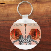 「Through Eyes Abyss」マーチ キーホルダー (正面)