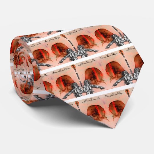 「Through Eyes Abyss」マーチ ネクタイ (ロール)