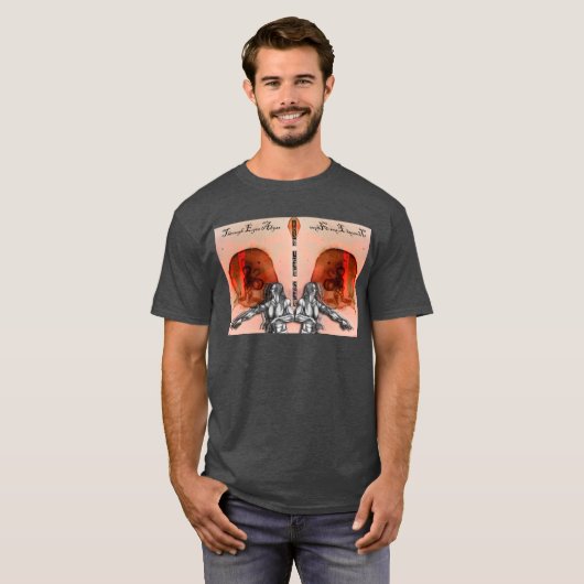 「Through Eyes Abyss」マーチ Tシャツ (正面フル)