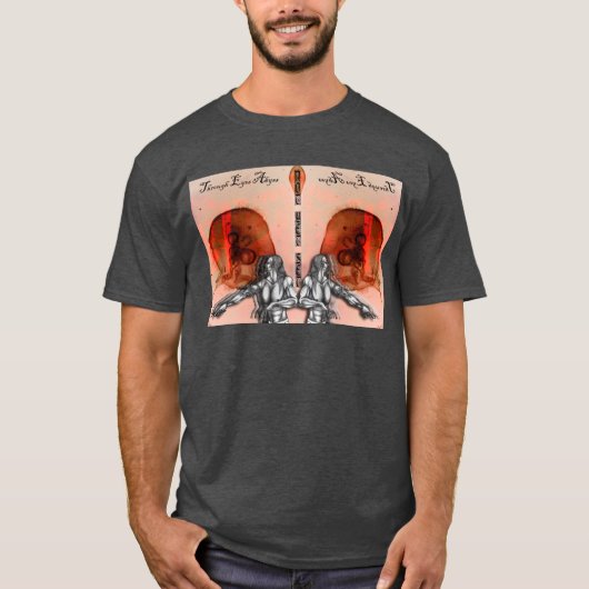 「Through Eyes Abyss」マーチ Tシャツ (正面)