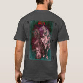 「Through Eyes Abyss」マーチ Tシャツ (裏面)