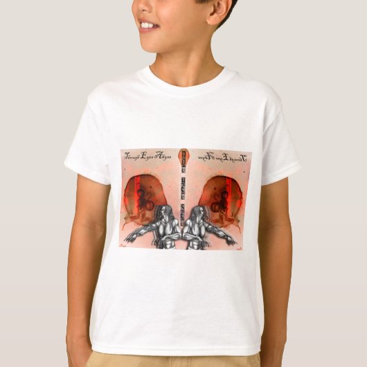 「Through Eyes Abyss」マーチ Tシャツ (正面)