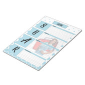 Through Nursing School_ SBARテンプレート ノートパッド (アングル)