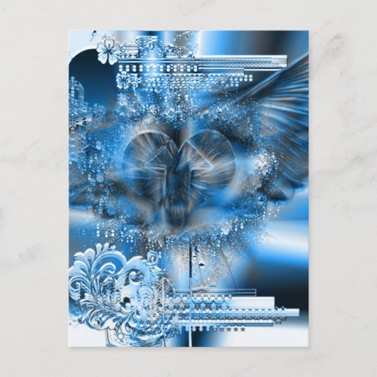 Through theハート(Christmas Edition) シーズンポストカード (正面)