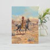 Through the Alalky by Charles Marion Rusl 招待状 (スタンド正面)