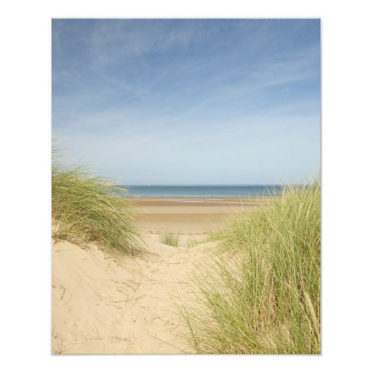 Through the Dunes to the Sea, Holkham フォトプリント (正面)