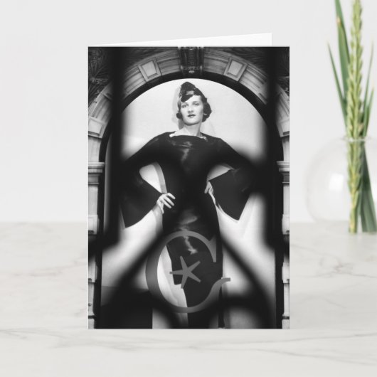 Through the Fence Galiera Museum Parisカード カード (正面)