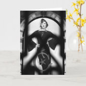 Through the Fence Galiera Museum Parisカード カード (黄色い花)