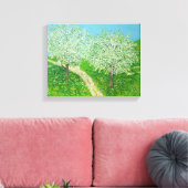 Through The Meadow - Fromオリジナル水彩画 キャンバスプリント (インサイチュ (リビング))