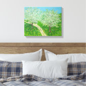 Through The Meadow - Fromオリジナル水彩画 キャンバスプリント (インサイチュ (寝室))