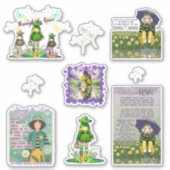 Through the Rain Stickers シール (正面)