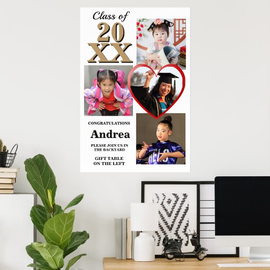 Through The Years Graduation Party ポスター (ホームオフィス)