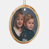 Through The Years Photo Keepsakeオーナメント セラミックオーナメント (右)