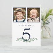 Through The Years Photos大事な行事表#シンボルや象徴 招待状 (スタンド正面)