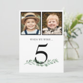 Through The Years Photos大事な行事表#シンボルや象徴 招待状 (スタンド正面)