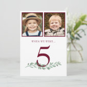 Through The Years Photos大事な行事表#シンボルや象徴 招待状 (スタンド正面)