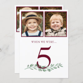 Through The Years Photos大事な行事表#シンボルや象徴 招待状