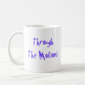 ThroughTheの動き コーヒーマグカップ (左)