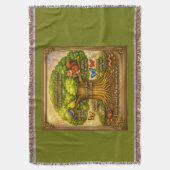 Throw blanket スローブランケット (正面縦)