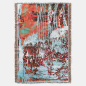 Throw Blanket – Corrosion Pulse スローブランケット (正面縦)