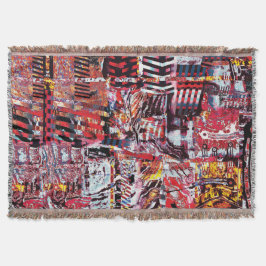 Throw Blanket – Fragmented Pulse スローブランケット