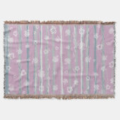 Throw Blanket – Gingham Orchard スローブランケット (正面)