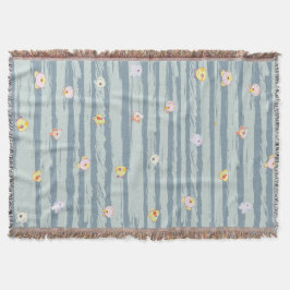 Throw Blanket – Whimsy Faces スローブランケット
