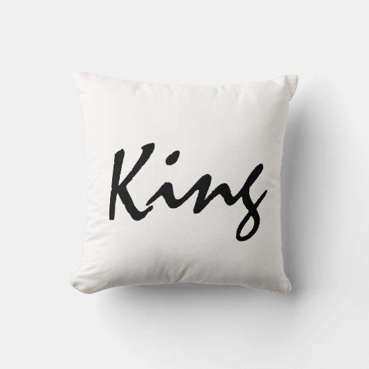 Throw Decorative Bedroom Pillow王 クッション (正面)