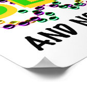 Throw Meビーズと誰も傷つけない ポスター (角)