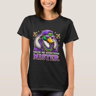Throw Me Something Mister Mardi Gras Duck Festival Tシャツ