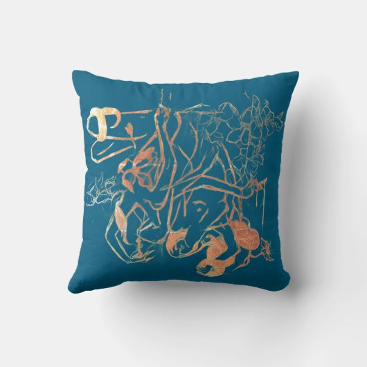 THROW "PELLOW" studio miiri クッション (裏面)