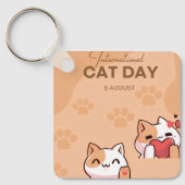 Throw Pillow キーホルダー (正面)