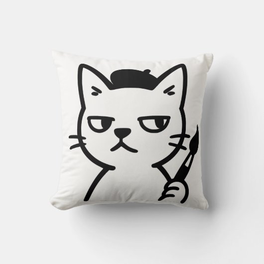 Throw Pillow クッション (正面)