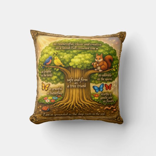 Throw Pillow クッション (正面)