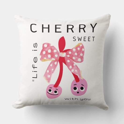 Throw Pillow クッション (正面)